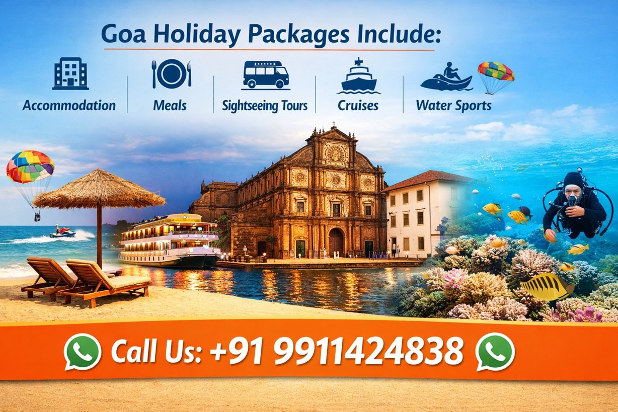 What Is Included in Goa Holiday Packages?