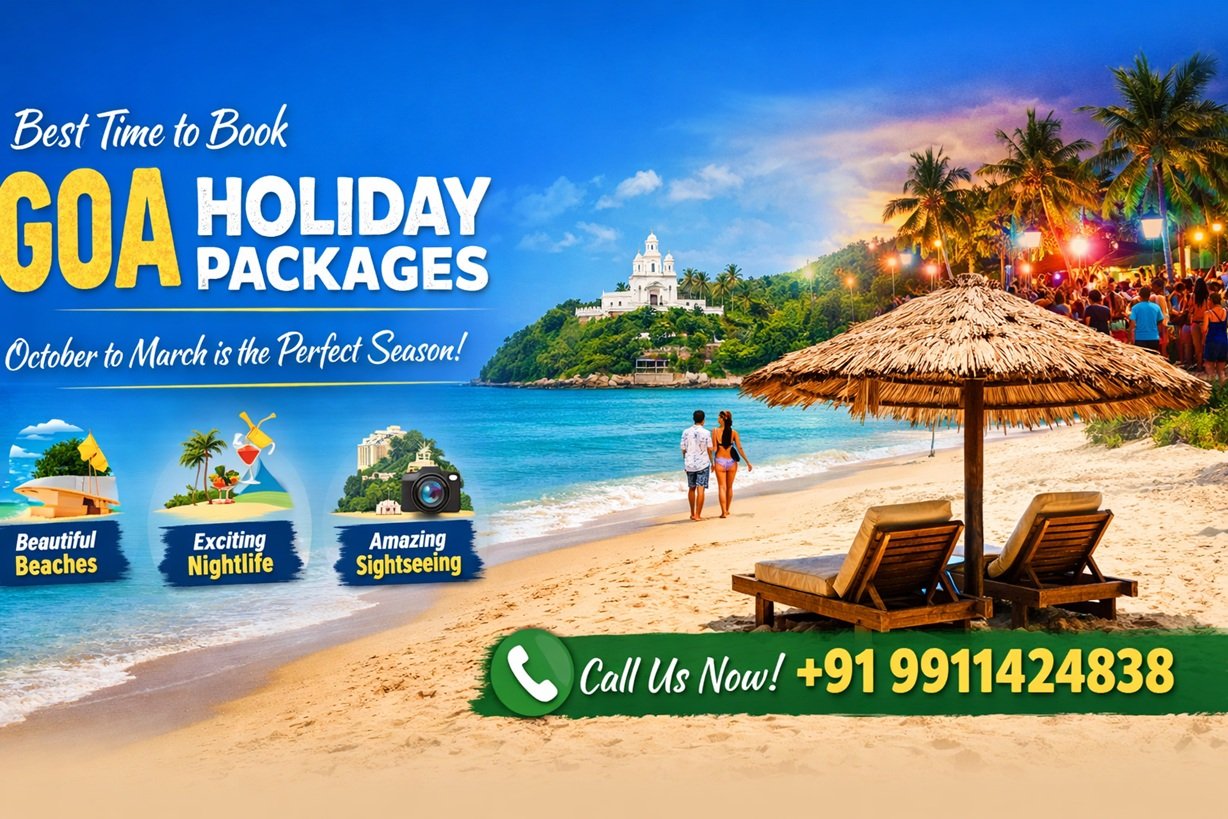 Which Is the Best Time to Book Goa Holiday Packages?