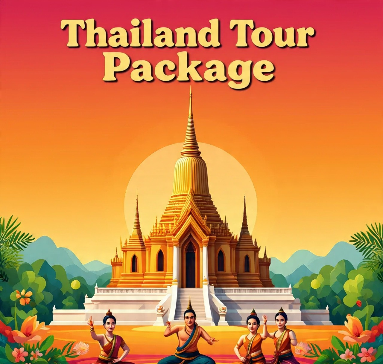 I want a complete Thailand package – flight, hotel, transfers, and sightseeing…